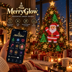 MerryGlow — Świąteczne lampki choinkowe LED