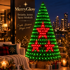 MerryGlow — Świąteczne lampki choinkowe LED