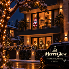MerryGlow — Świąteczne lampki choinkowe LED